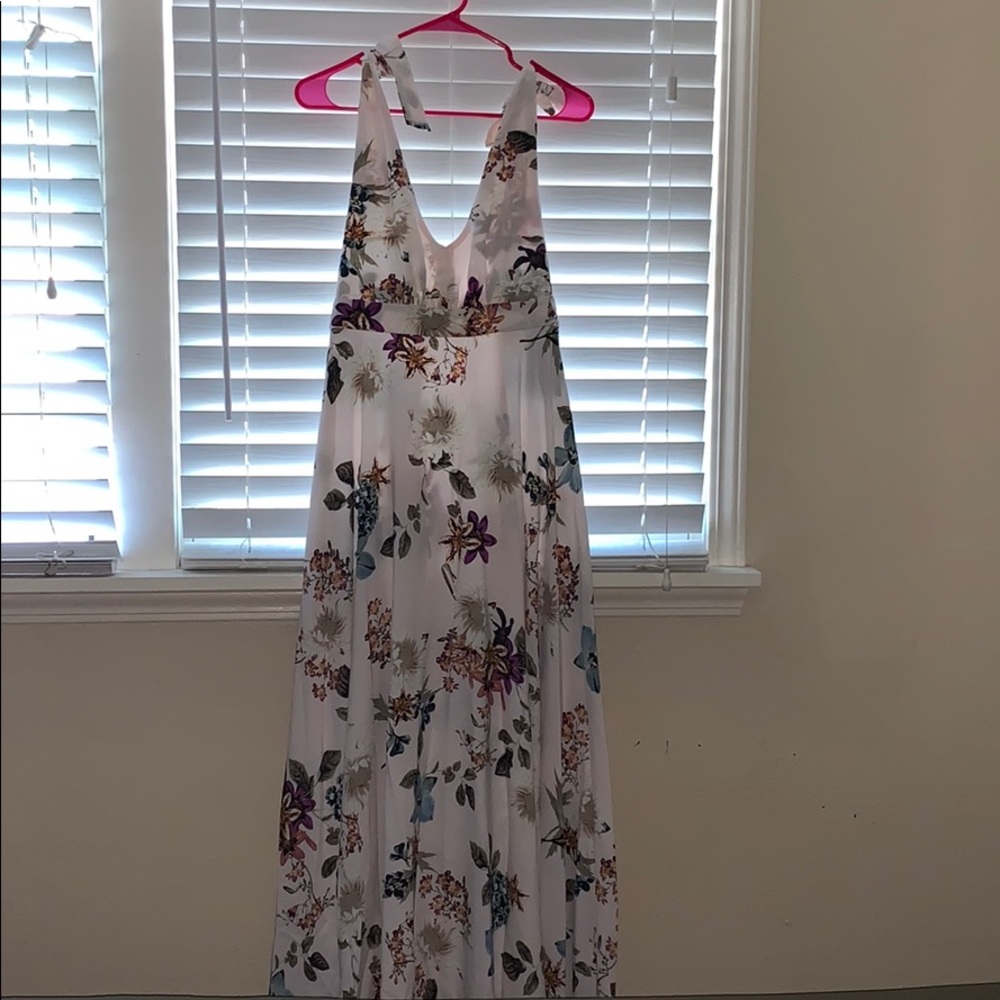 Long Open back dress